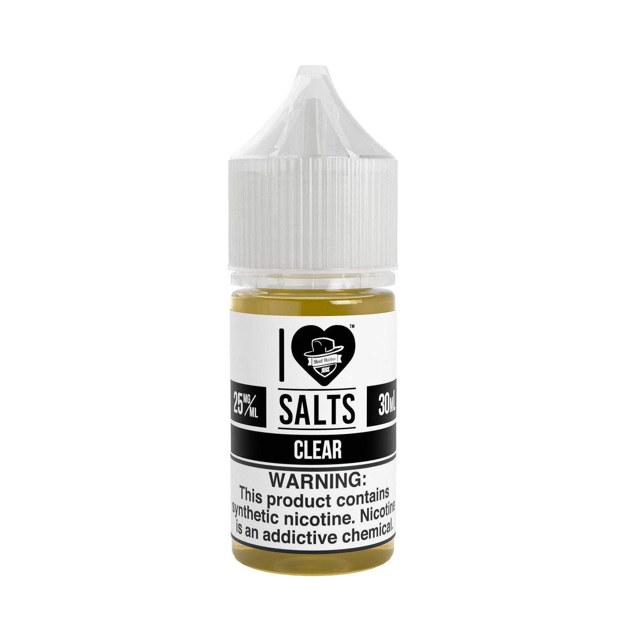 I Love Salts Synthetic Nicotine Salt E-Liquid By Mad Hatter 30ML