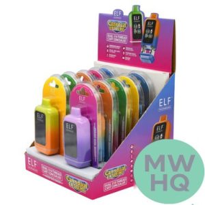 ELF Hardware Canndual Extreme 900mAh Dual Cartridge Concealer Device Battery - Assorted Colors - Display of 10