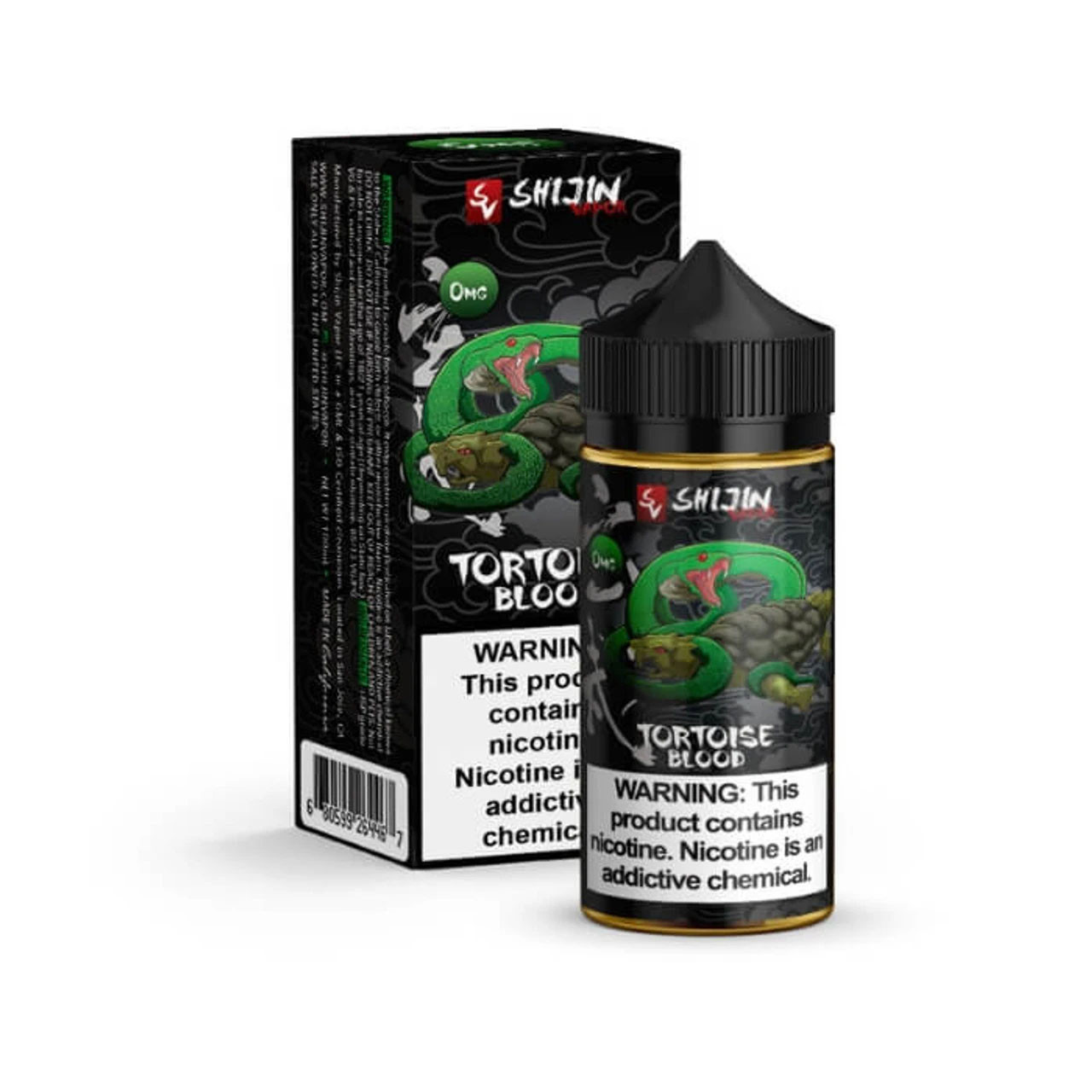 Shijin Vapor Synthetic Nicotine E-Liquid 100ML