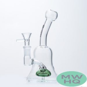 Dragon Platinum Bell Water Pipe Bong Style - 190 Grams - 7.1 Inches - Assorted Colors [WPE-060]