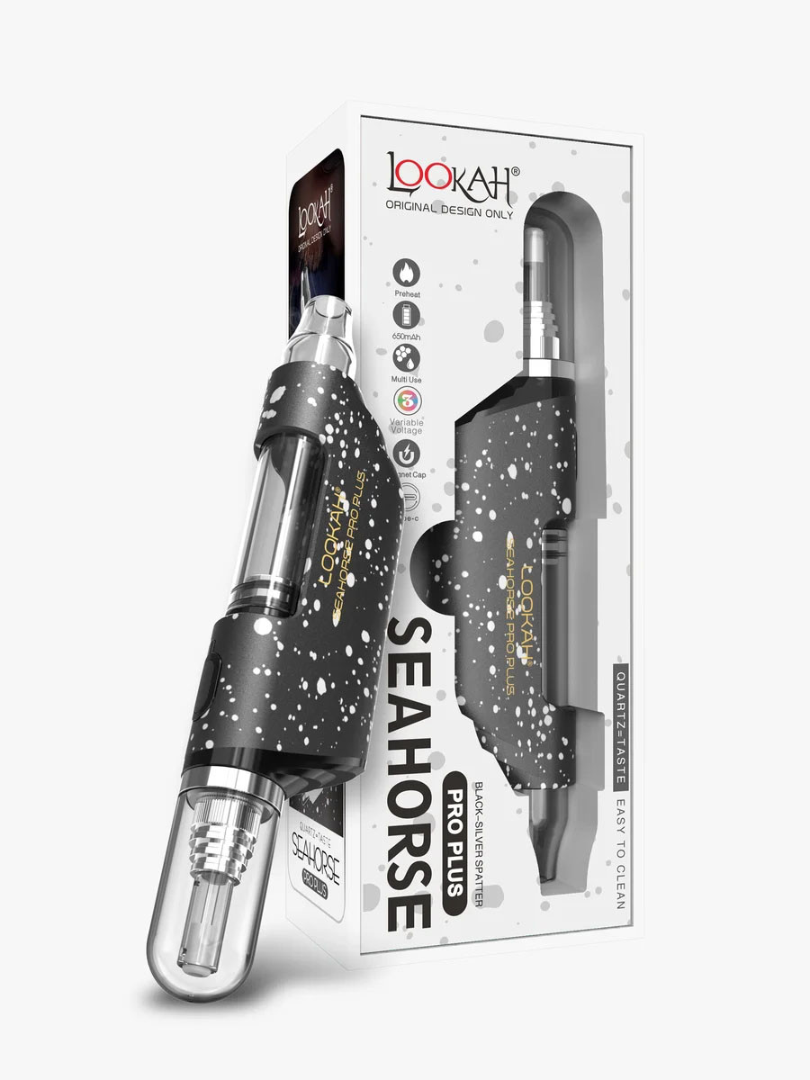 Lookah Seahorse Pro Plus Spatter Edition 650mAh Variable Voltage Dab Pen Vaporizer