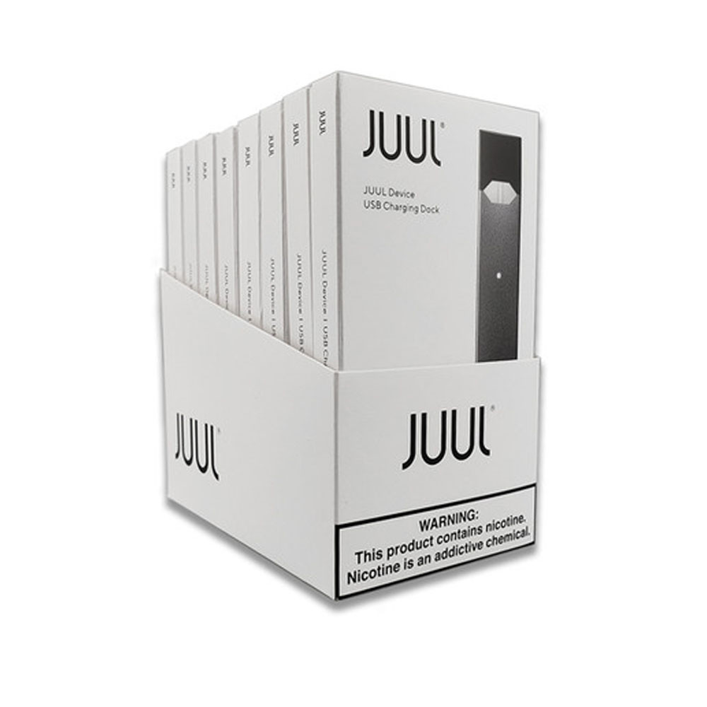 JUUL Basic Kit (Device and Charger) - Display of 8