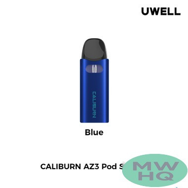 Uwell Caliburn AZ3 750mAh Pod System Starter Kit With 2 x 2ML Caliburn A3 Refillable Pod