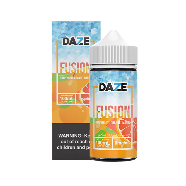 7 Daze Fusion Synthetic Nicotine E-Liquid 100ML
