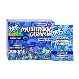 LIL' MFs Mega Heroic Dose Mushroom Gummies 5000MG - 2ct Pack - Display of 20 Packs (MSRP $19.99 Each)