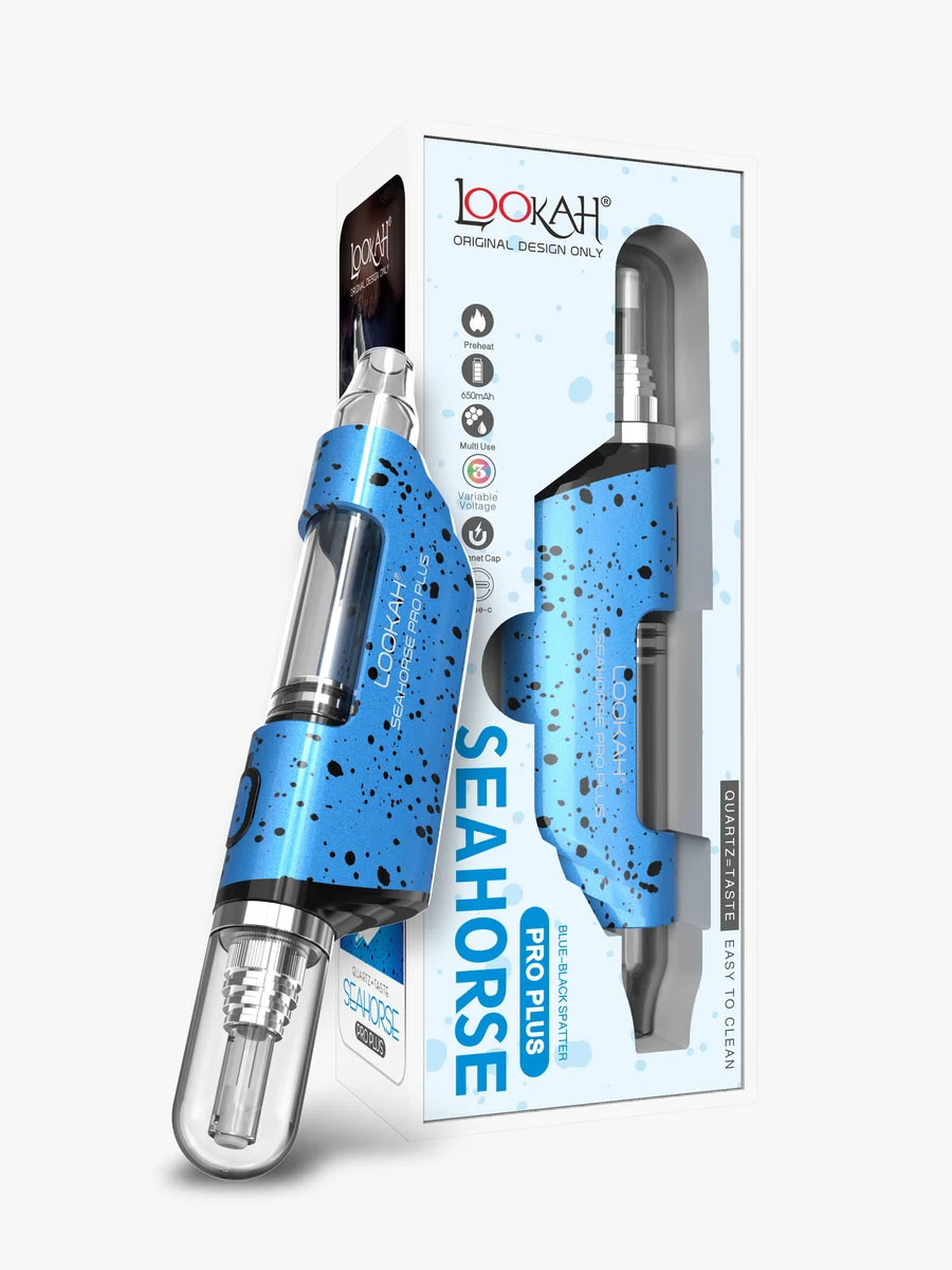 Lookah Seahorse Pro Plus Spatter Edition 650mAh Variable Voltage Dab Pen Vaporizer