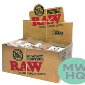 RAW x Integra 62% Humidity Control Packs - 67 Grams - Pack of 12