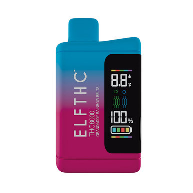 ELFTHC PHANTOM HHC + HHCP + HHCA Rechargeable Disposable With Digital Screen 8G - Display of 5