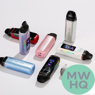 GeekVape Digi Max 3000mAh Pod System Starter Kit With 2 x Refillable 5ML GeekVape J Cartridge Pod