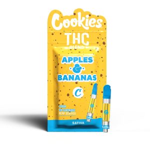 Cookies D8 + CBD + THC-B + THC-P Blend 510 Cartridge Vape 1G - Display of 10 (MSRP $19.99 Each)
