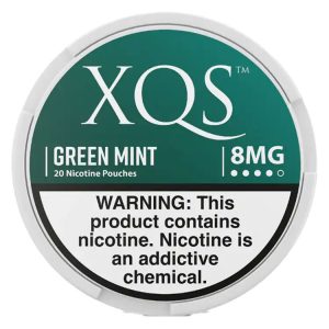 XQS Slim Format Nicotine Salt Pouches - 20 Pouches Per Can - Pack of 5 Cans