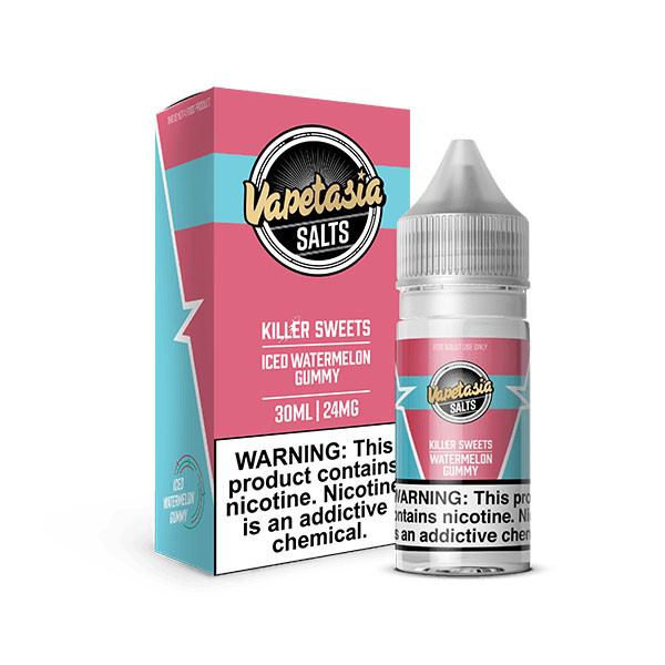 Vapetasia Killer Sweets / Fruits ICED Synthetic Nicotine Salt E-Liquid 30ML (MSRP $19.99)