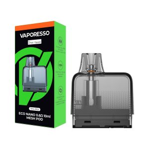 Vaporesso ECO NANO 10ML Refillable Replacement Mesh Pod - Pack of 2 (MSRP $12.00)