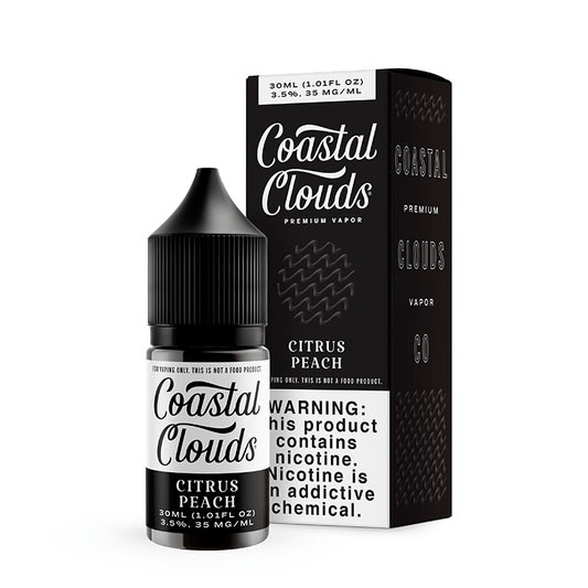 Coastal Clouds Premium Vapor Nicotine Salt E-Liquid 30ML