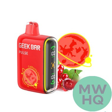 Geek Bar Pulse 16ML 15K Puffs Disposable Device With Battery & E-Liquid Full Screen - Display of 5