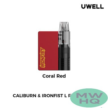Uwell CALIBURN & IRONFIST L 690mAh Pod System Starter Kit With 2.5ML Refillable Pod