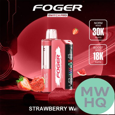 Foger Switch Pro Kit 30K Puffs 19ML Disposable Device & Power Bank - Display of 5