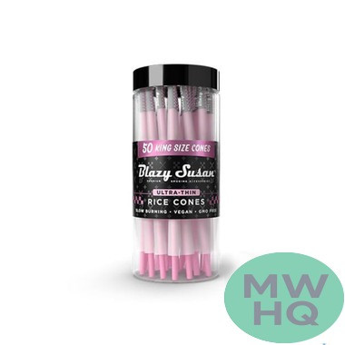 Blazy Susan Rice Cones Ultra-Thin Pre-Rolled Cones
