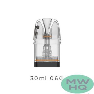 Uwell CALIBURN GPP 3ML Refillable Replacement Integrated Coil Cartridge Pod - Pack of 3