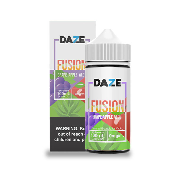 7 Daze Fusion Synthetic Nicotine E-Liquid 100ML