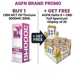 AGFN CBN MCT Oil Tincture 3000MG 30ML (MSRP $34.99)
