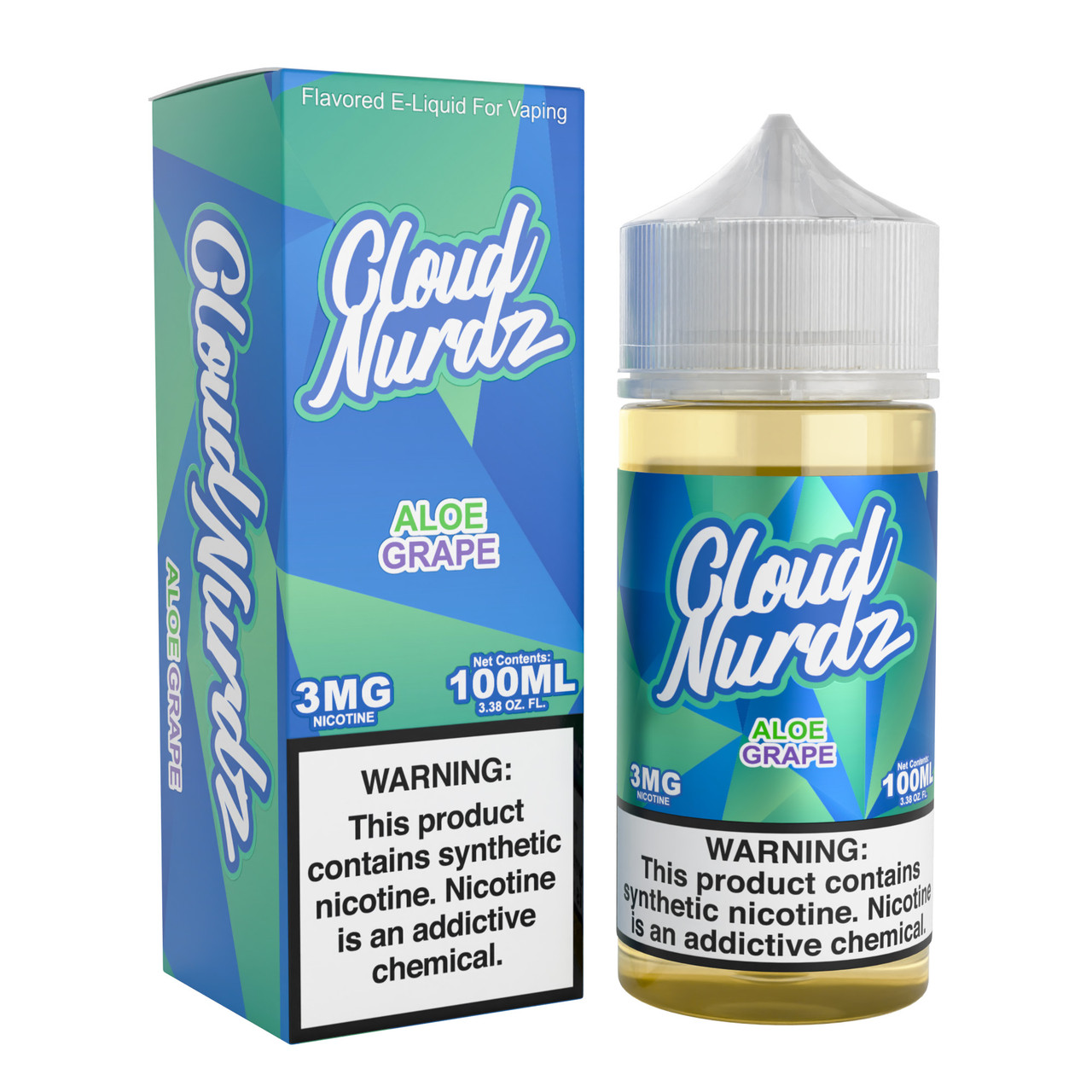 Cloud Nurdz Synthetic Nicotine E-Liquid 100ML