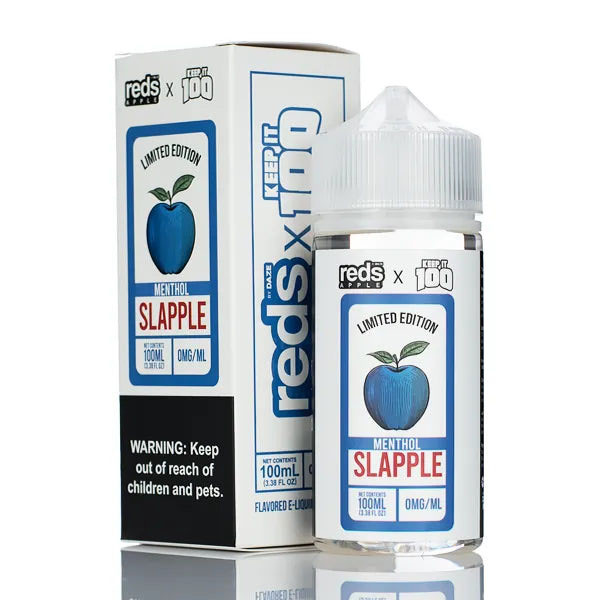 Reds Apple x Keep It 100 Limited Edition Nicotine E-Liquid By 7 Daze 100ML