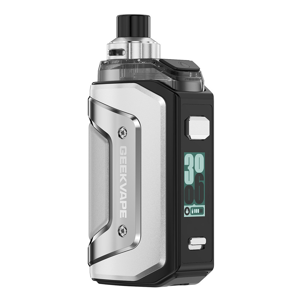 GeekVape Aegis Hero 5 2000mAh Pod System Starter Kit With 6.5ML Refillable Aegis Hero Cartridge (MSRP $49.99)