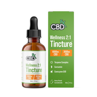 CBDfx 6000mg CBD-CBG / CBD-CBN 2:1 Tincture 60ML