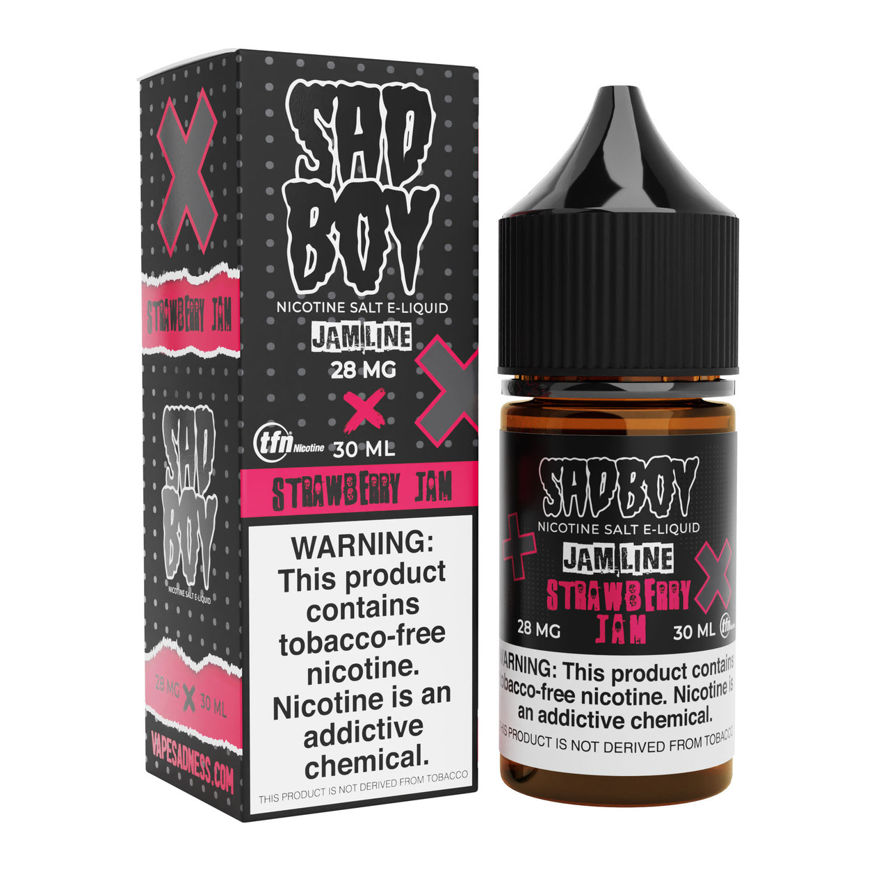 SadBoy Synthetic Nicotine Salt E-Liquid 30ML