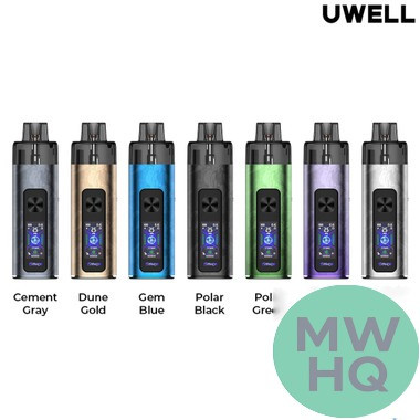 Uwell TYPHOS 2000mAh Pod System Starter Kit With 2 x 6ML Refillable Cartridge Pod
