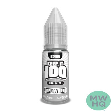 Keep It 100 Bar Salts Nicotine Salt E-Liquid 10ML - Display of 10