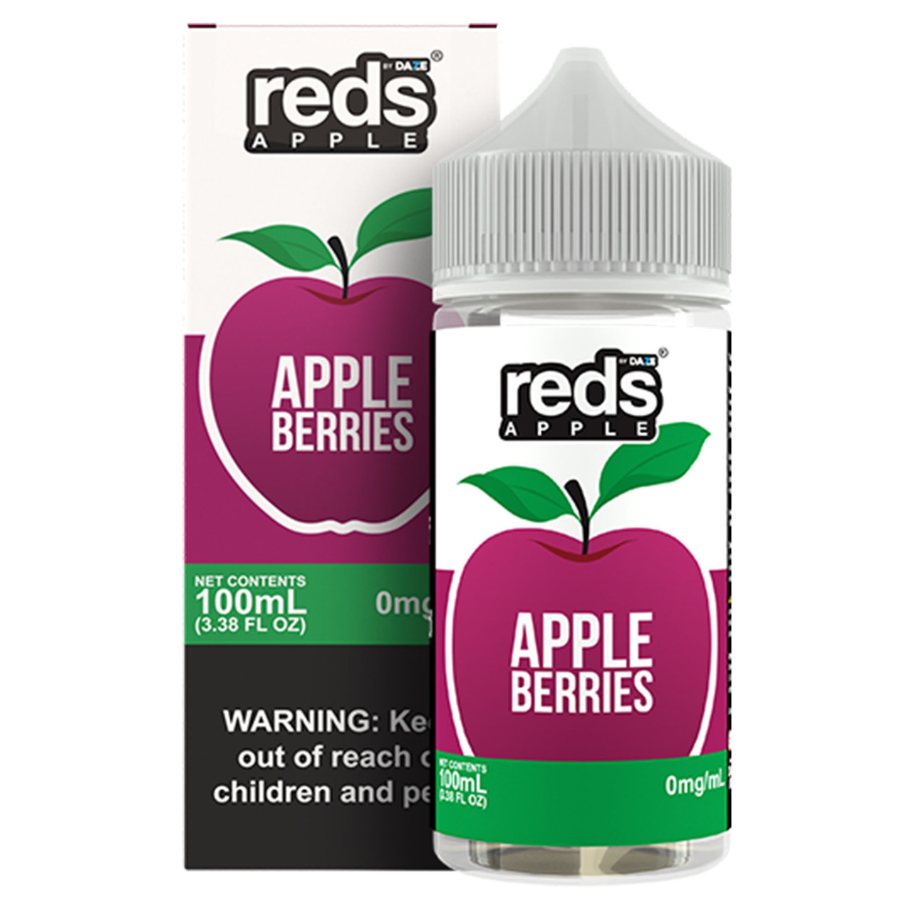 Reds Apple E-Liquid By 7 Daze 100ML