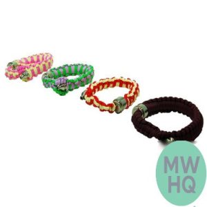 Headway Designs Parachute Cord Bracelet Pipe - 9 Inches - Assorted Colors