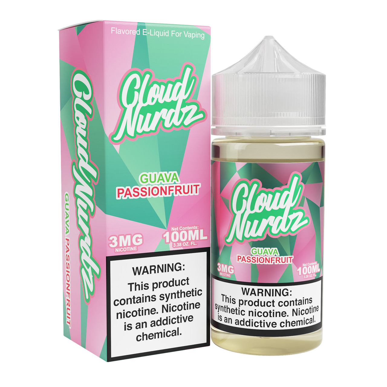Cloud Nurdz Synthetic Nicotine E-Liquid 100ML