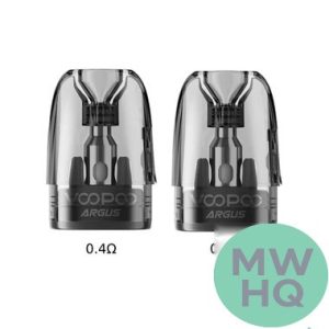 VooPoo Argus Top Fill 3ML Refillable Replacement Pod Cartridge - Pack of 3