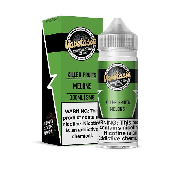 Killer Fruits By Vapetasia Synthetic Nicotine E-Liquid 100ML (MSRP $24.99)