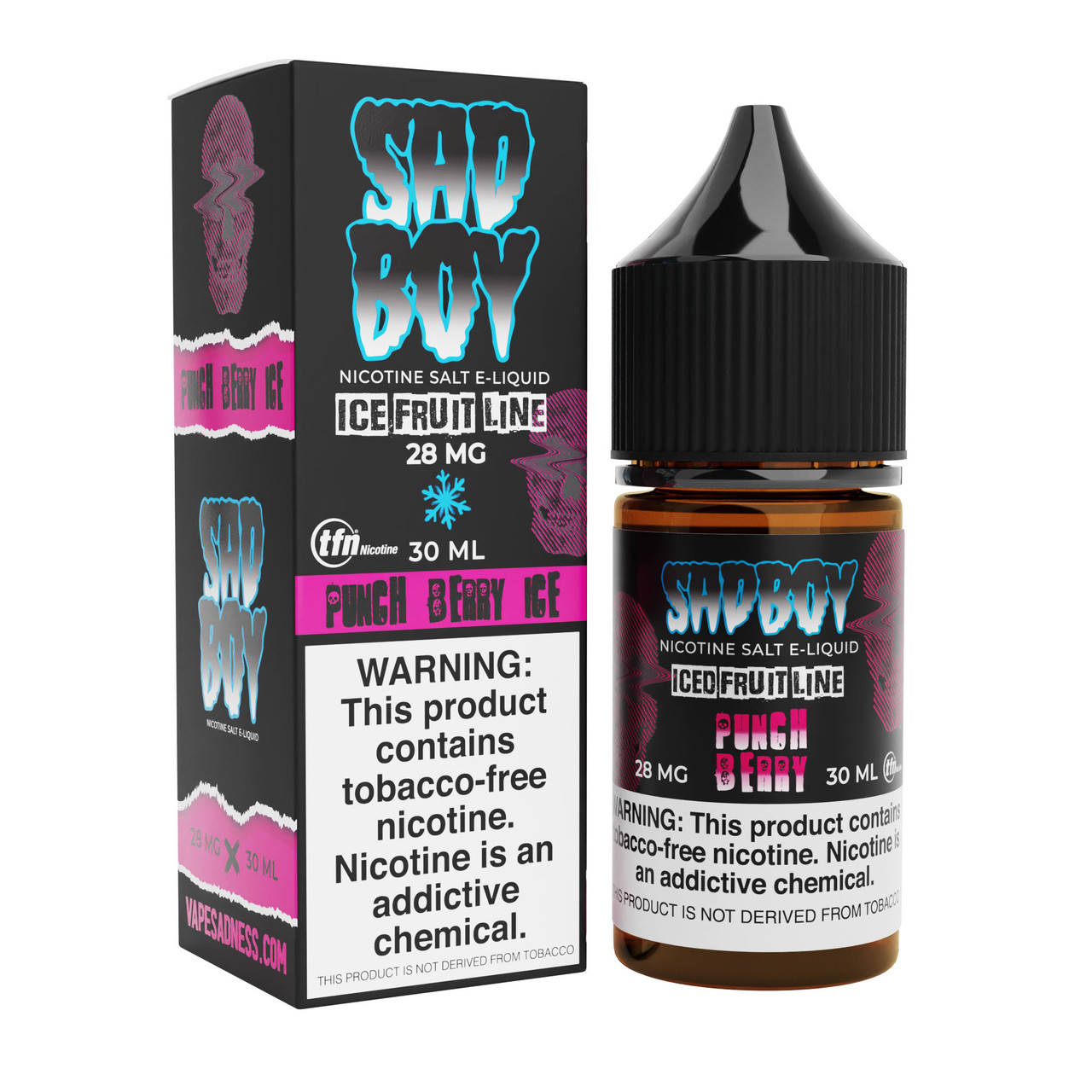 SadBoy Synthetic Nicotine Salt E-Liquid 30ML