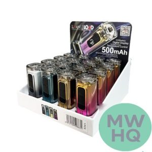 Lookah LOAD 500mAh 510 Variable Voltage Device Pen Battery - Assorted Colors - Display of 16 - Exclusive Limited Edition