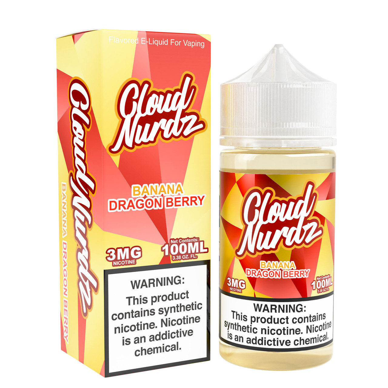 Cloud Nurdz Synthetic Nicotine E-Liquid 100ML