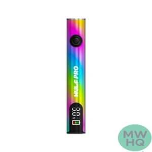 Wulf Mods Wulf Pro 400mAh VV 510 Cartridge Vaporizer Battery - Assorted Colors - Display of 15