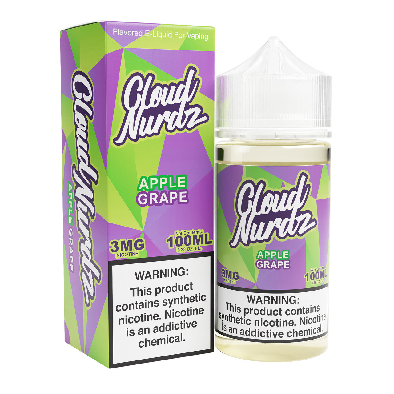 Cloud Nurdz Synthetic Nicotine E-Liquid 100ML
