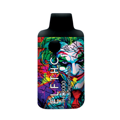 ELFTHC 3000 Limited Edition Delta D8 + THC-P + THC-X High Potency Disposable Vape Device 3G - Display of 5