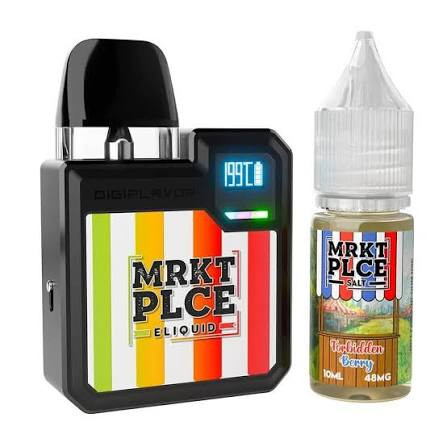 GeekVape Digiflavor Digi-Q 1000mAh Pod System Kit With 2 x 2ML GeekVape Q Cartridge & 10ML E-Liquid Bottle