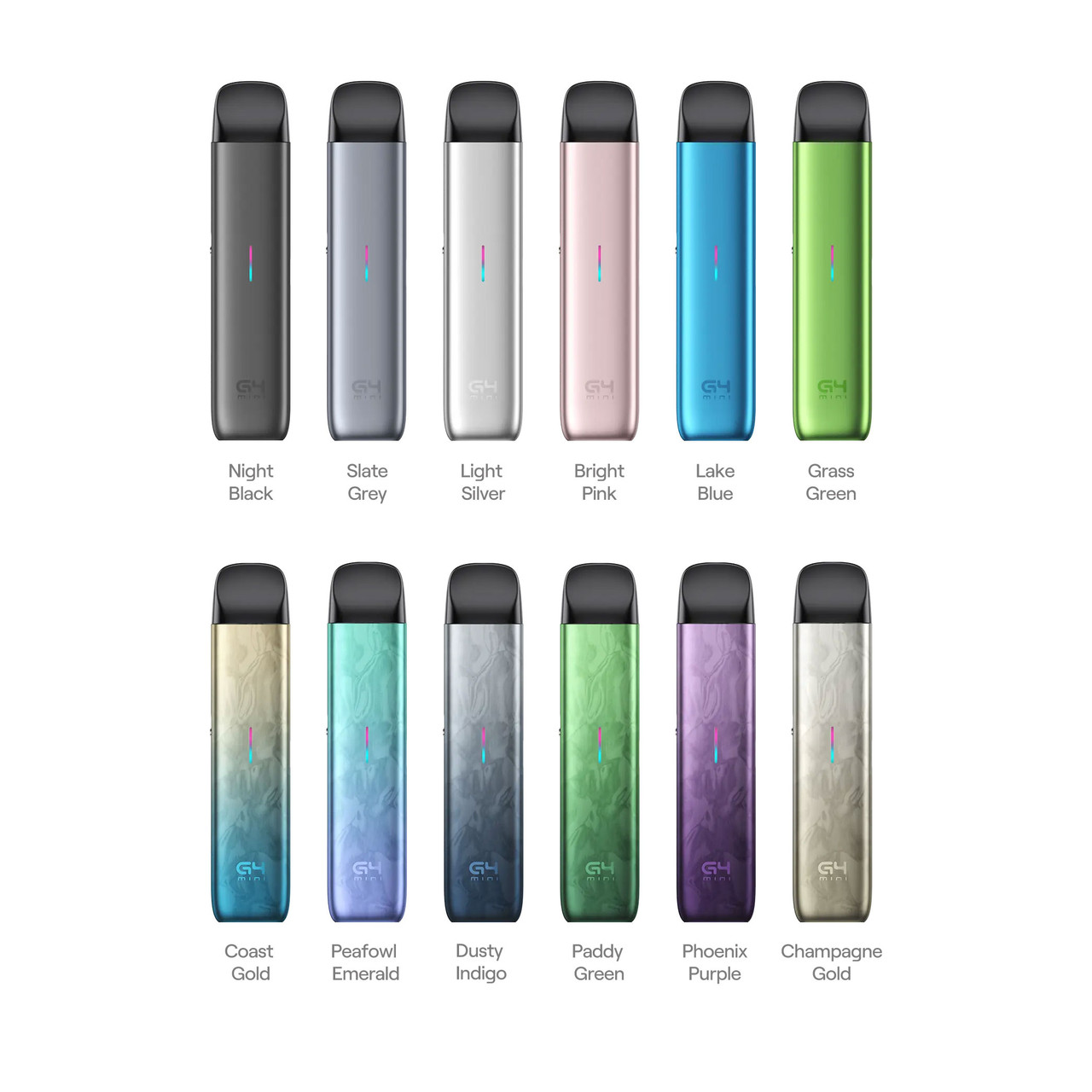 Uwell CALIBURN G4 Mini 1100mAh Pod System Starter Kit With 3ML Refillable CALIBURN GPP Integrated Coil Cartridge Pod