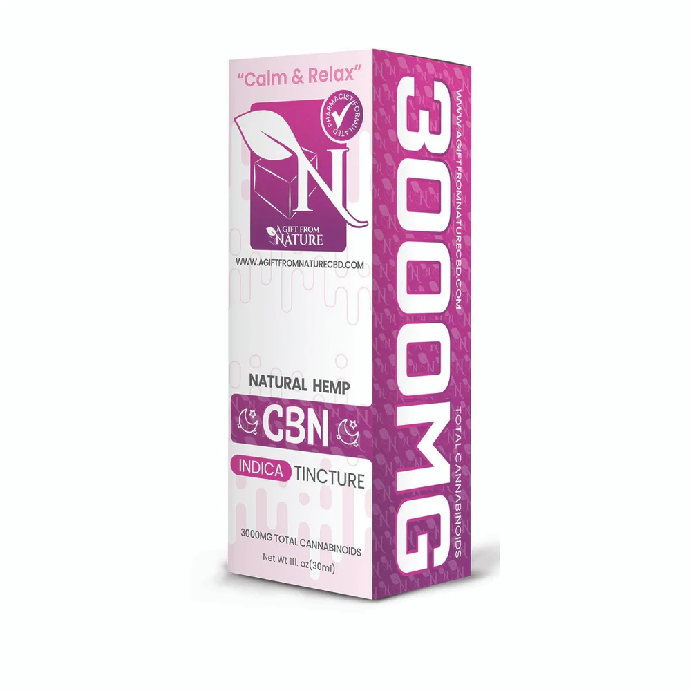 AGFN CBN MCT Oil Tincture 3000MG 30ML (MSRP $34.99)