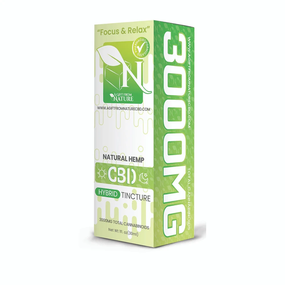 AGFN CBD MCT Oil Tincture 3000MG 30ML (MSRP $34.99)