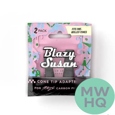 Blazy Susan Purize Cone Tip Adapter - 2ct Pack - Display of 10 Packs