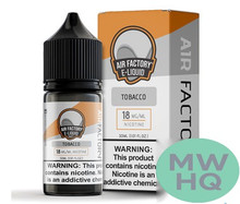 AIR FACTORY Salts Nicotine Salt E-Liquid 30ML