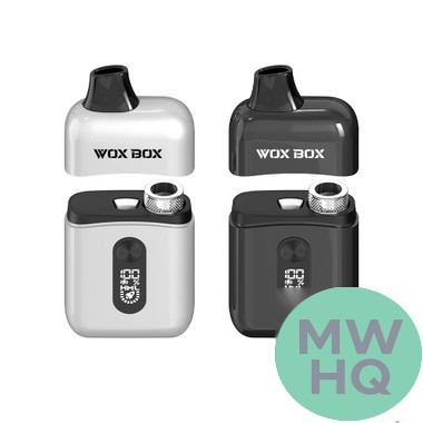 Luzid Wox Box 650mAh Water Filtered Wax Vaporizer Battery - Display of 4
